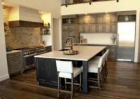 Winter Garden, Grey with Distressed Island 01